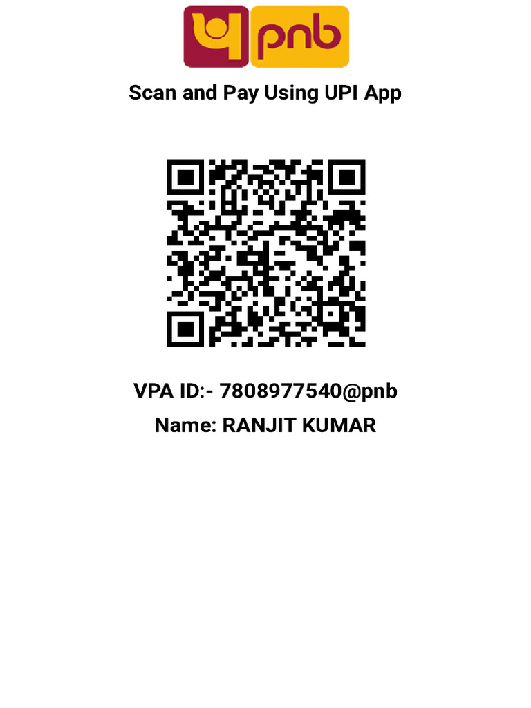 Ranjit QR | PDF