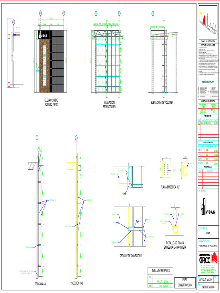 Estructura de Fachada 3 | PDF