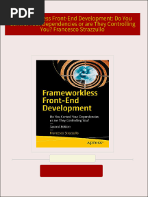 Download full Frameworkless Front-End Development: Do You Control Your Dependencies or are They Controlling You? Francesco Strazzullo ebook all chapters