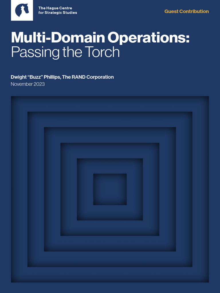 Multi-Domain Operations Explained | PDF | Maneuver Warfare | Military ...