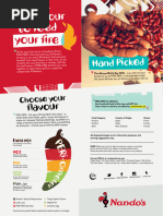 Nando's Australia Menu Overview | PDF | Hamburgers | French Fries