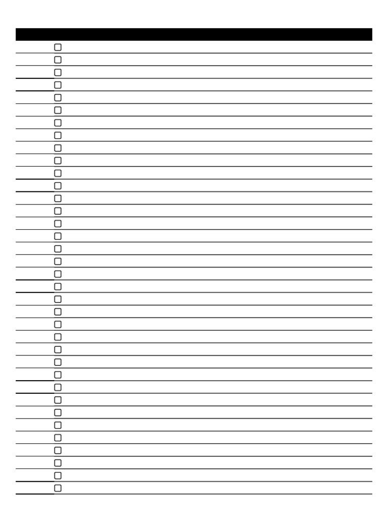 To Do List cq1725184528102 | PDF