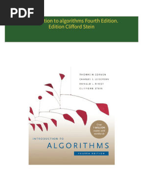 Introduction to Algorithm TCRC 第4版 PDF Introduction to Algorithms, fourth edition by Thomas H