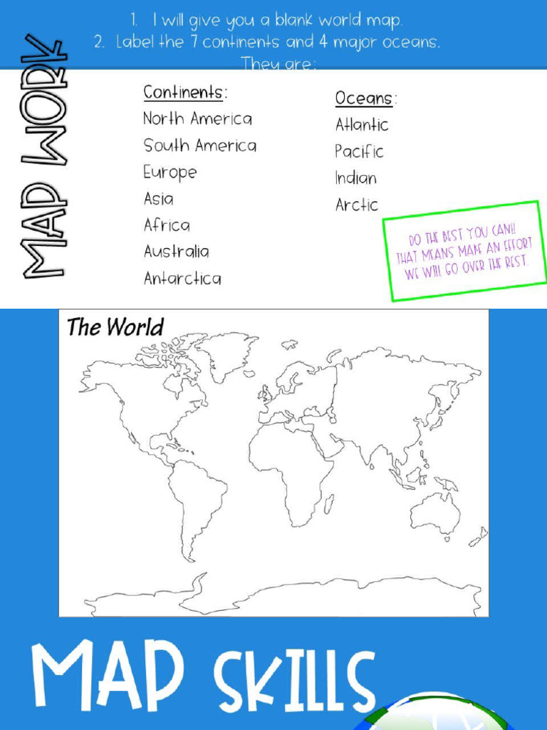 Copy of Basic Map Skills | PDF