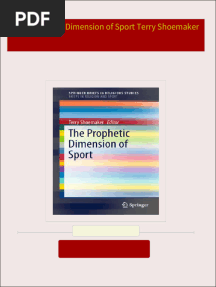 Download Complete The Prophetic Dimension of Sport Terry Shoemaker PDF for All Chapters