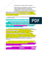 Teoultimoel Mercado Lingüístico y El Problema de La