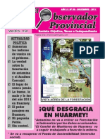 El Observador Provincial - Diciembre 2011