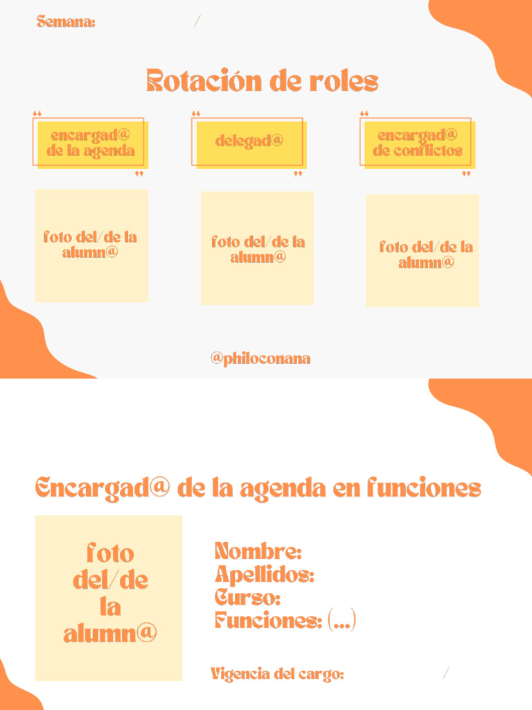 Rotación de roles | PDF