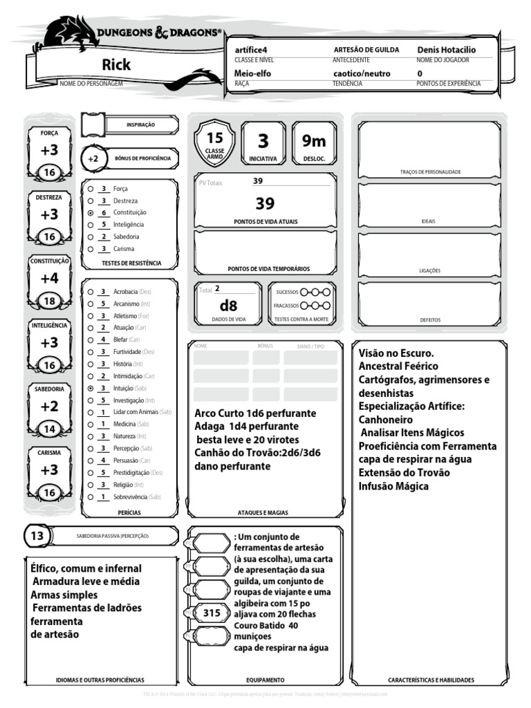 Rick 2.0-1 | PDF