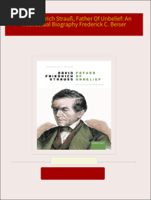 David Friedrich Strauß, Father Of Unbelief: An Intellectual Biography Frederick C. Beiser download pdf
