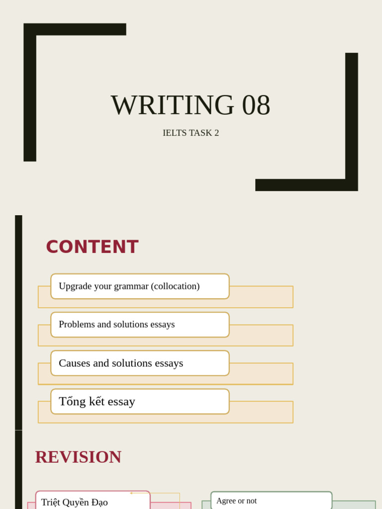 IELTS Task 2: Causes and Solutions Guide | PDF | Climate Change ...