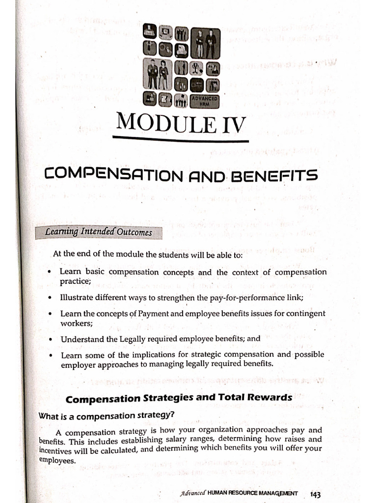 Compensation and Benefits | PDF