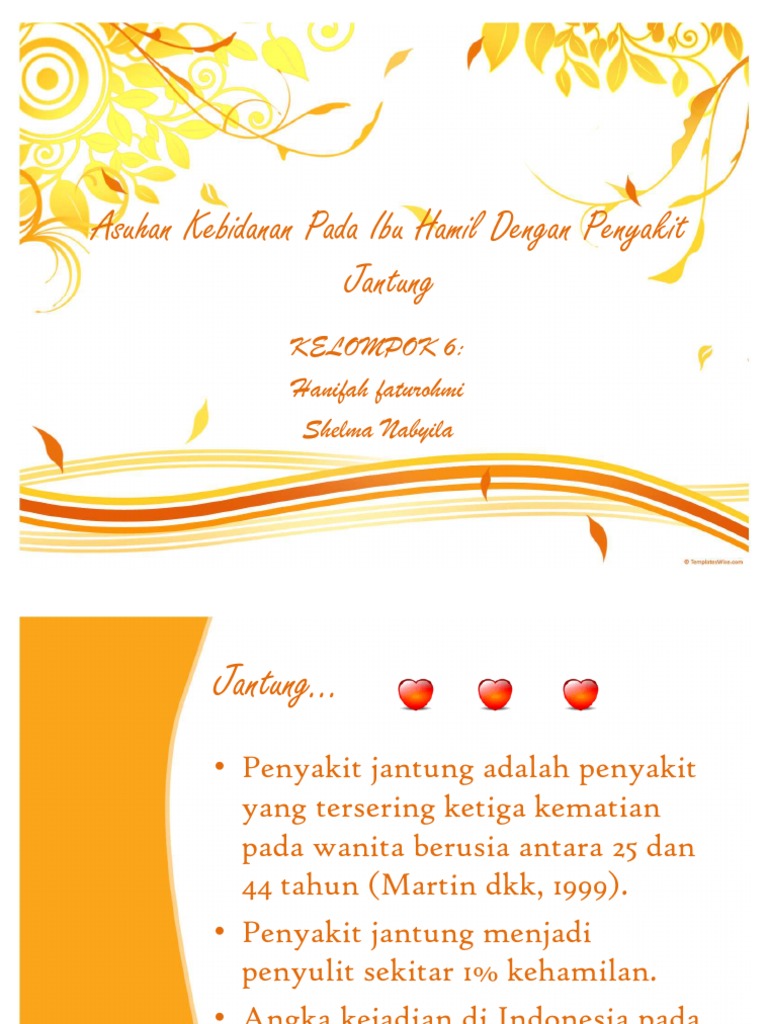 Asuhan Kebidanan Pada Ibu Hamil Dengan Penyakit Jantung Edit