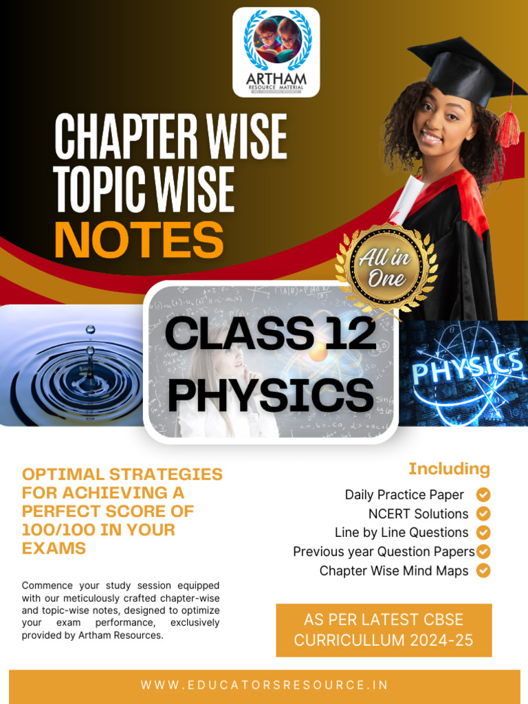 Class 12 Physics Chapter Wise Topic Wise Notes Chapter 5 Magnetism ...