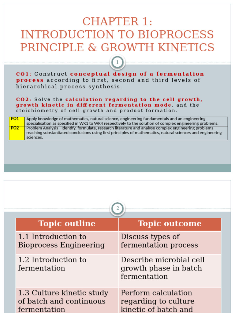 Chapter 1 (PART 1) | PDF | Fermentation | Biology