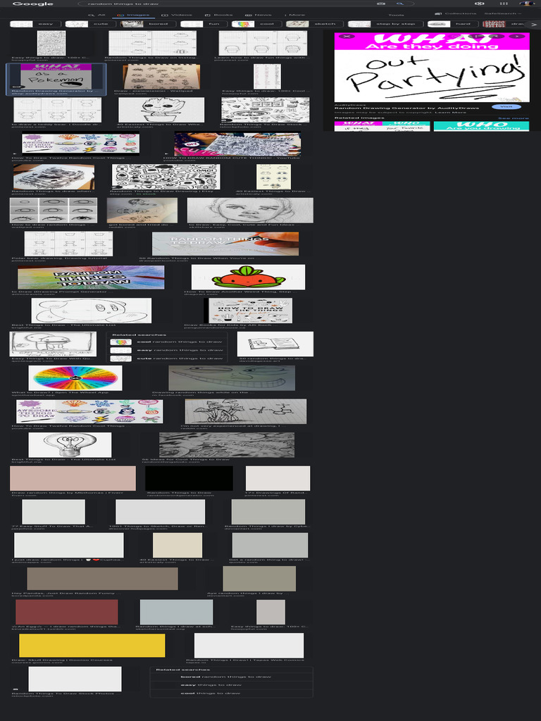 Random Things To Draw - Google Search | PDF