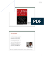 Download Selling in Tough Times - Tom Hopkins by Stephen Siregar SN80737204 doc pdf