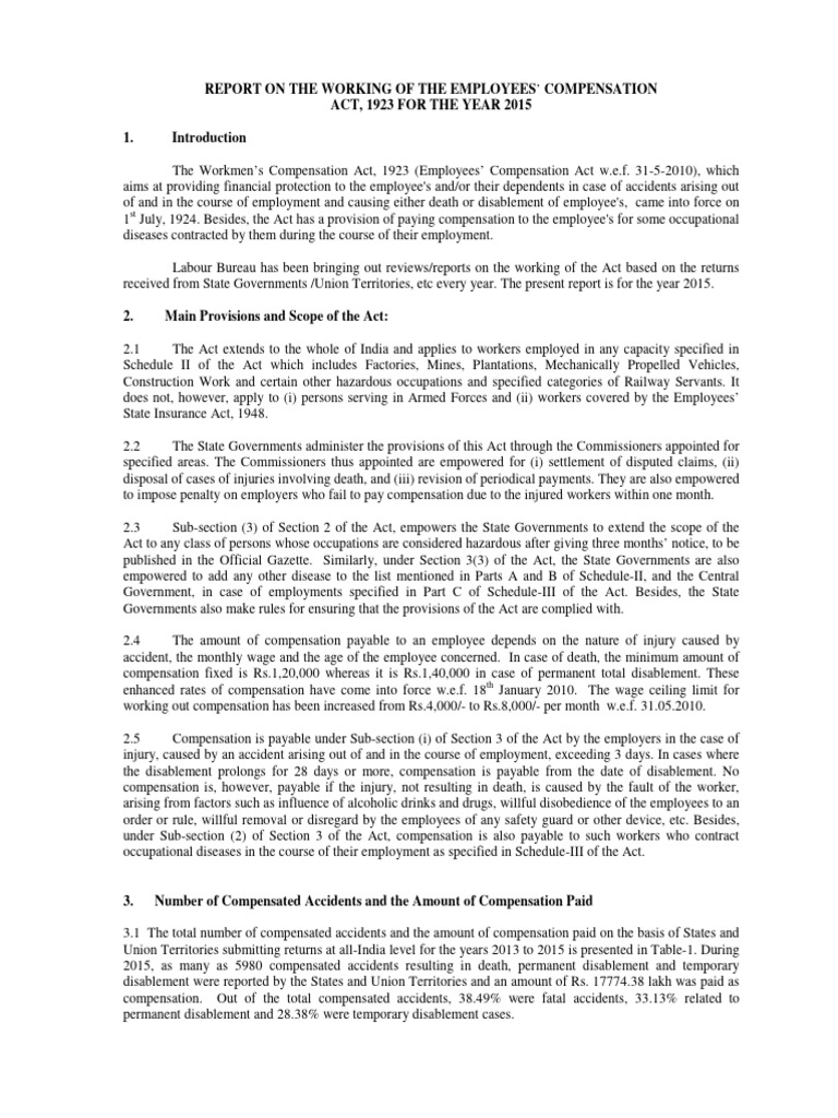 Report ECA 2015 | PDF | Employment | Labor