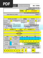 Formato Único de Atención FUA | PDF