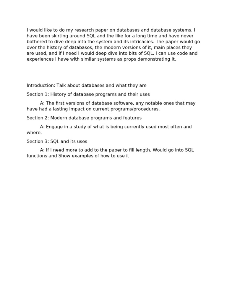 Exploring Database Systems and SQL | PDF
