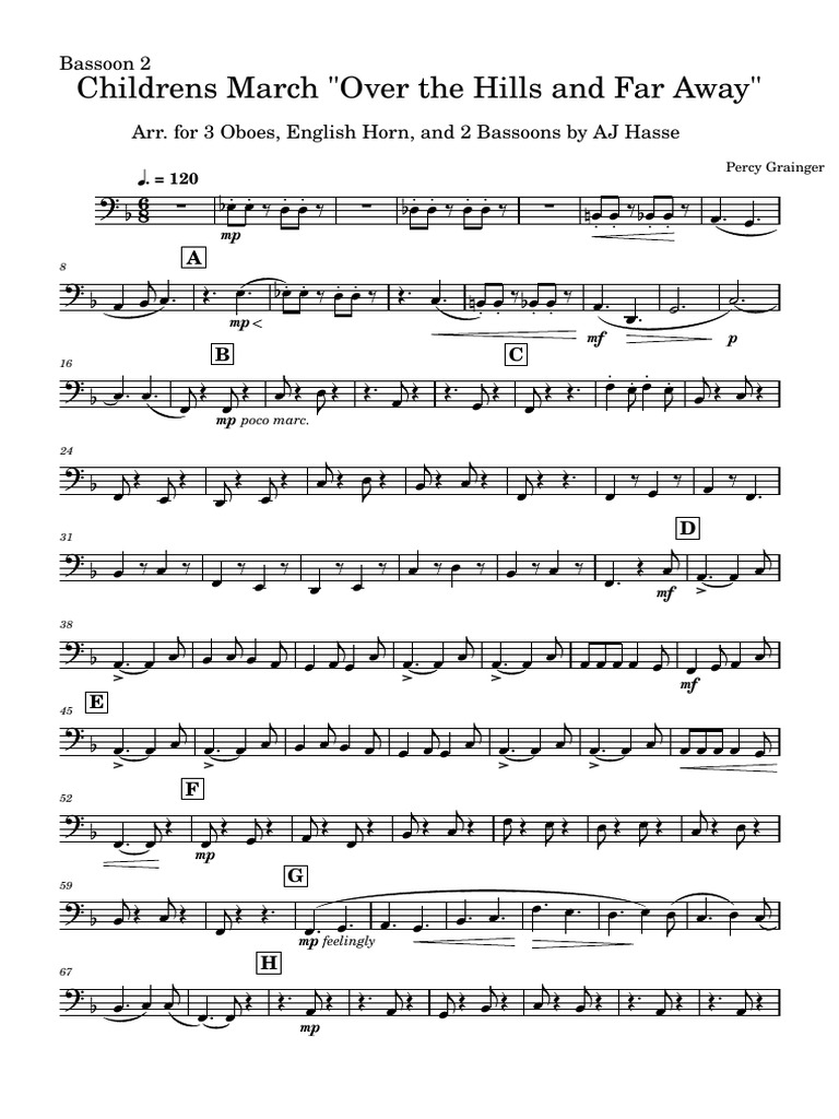 Asson 2 Childrens March | PDF | Musical Instruments | Aerophones