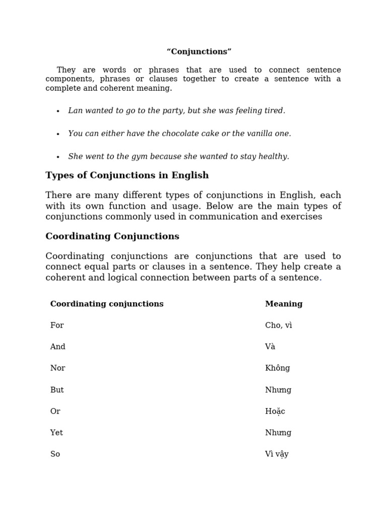 Conjunction pdf language mechanics syntax