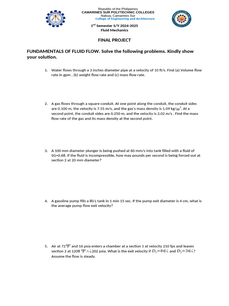 Final Project | PDF | Jet Engine | Pump