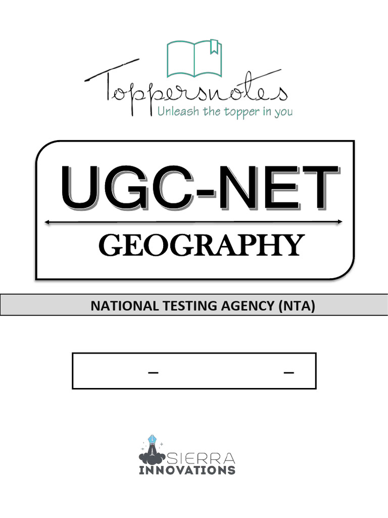 Sample UGC NET GEOGRAPHY 1 | PDF | Oceans | Earth