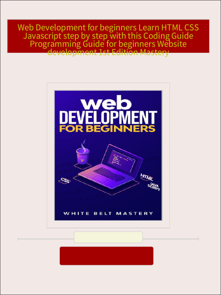 [Ebooks PDF] download Web Development for beginners Learn HTML CSS ...