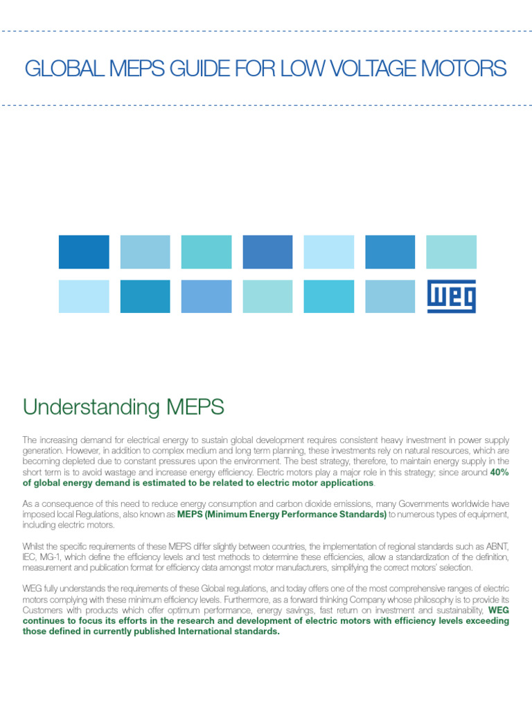 Global Meps Guide For Low Voltage Motors 50060049 Brochure English Web ...