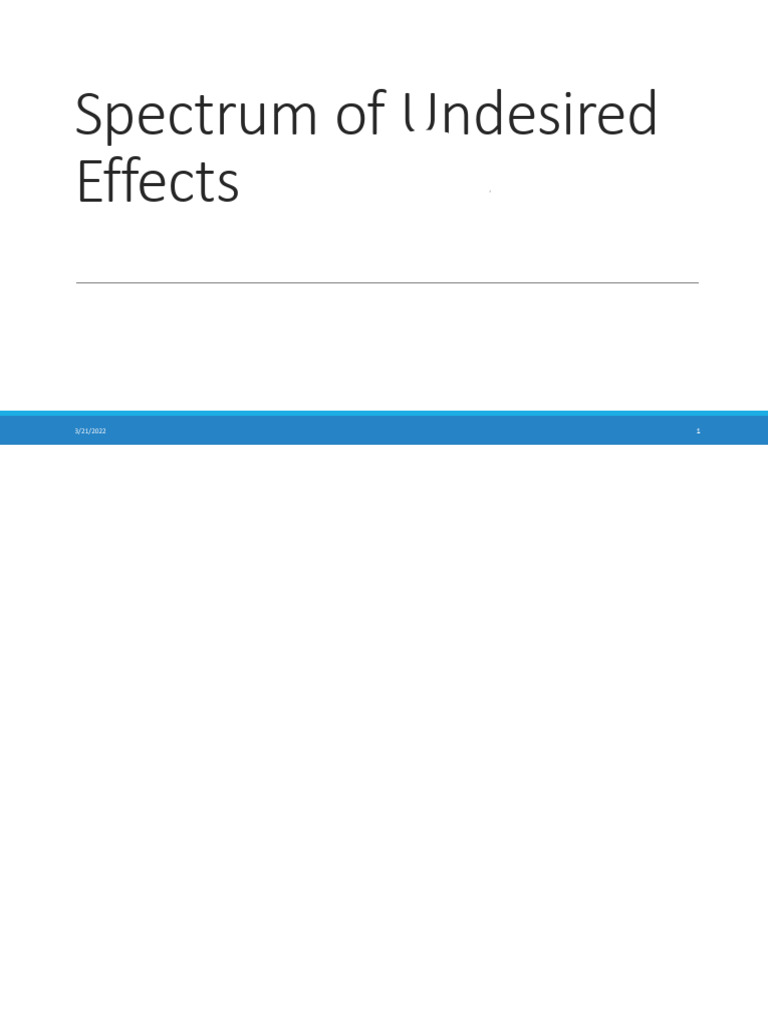 Understanding Toxic Effects Spectrum | PDF | Allergy | Receptor Antagonist