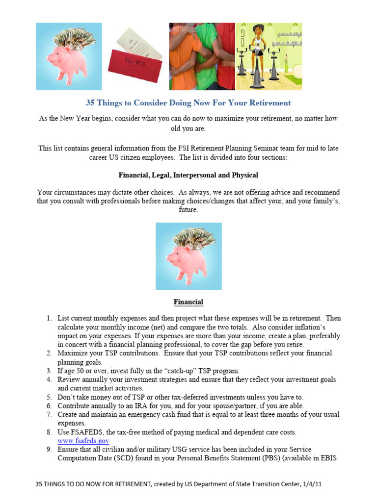 Essential Retirement Planning Tips | PDF | Retirement | Expense