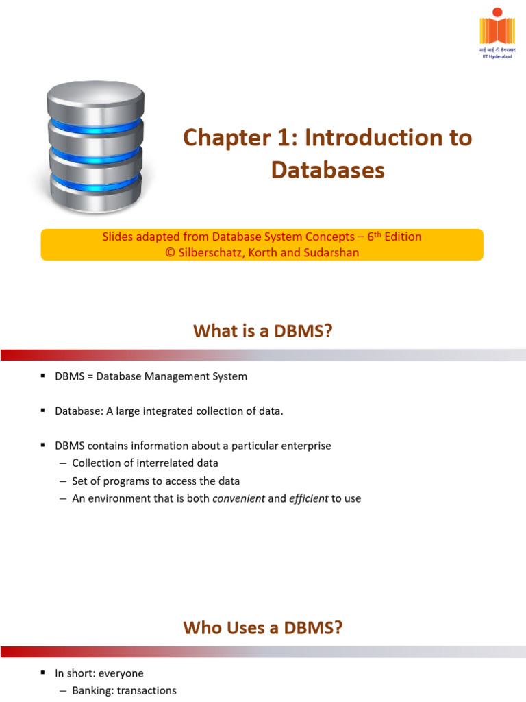 Introduction to Database Management Systems | PDF | Databases ...