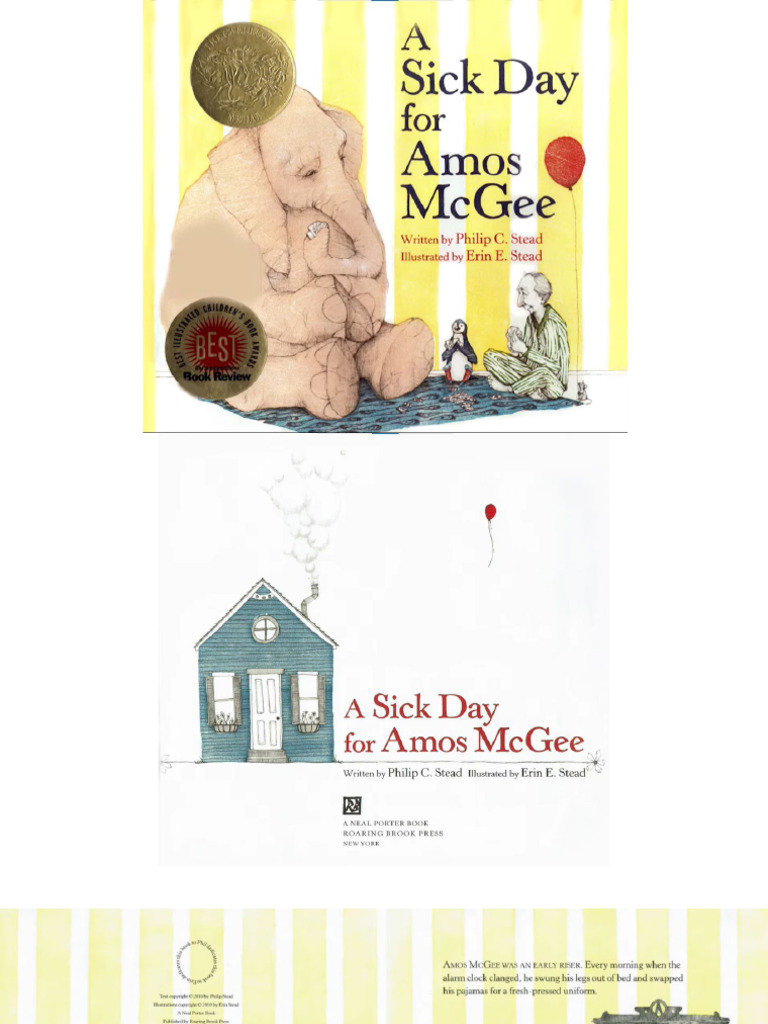 A Sick Day For Amos McGee | PDF