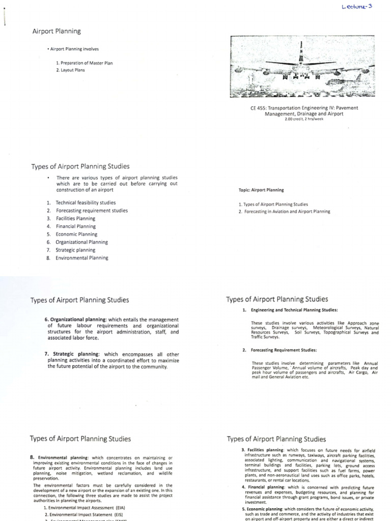 Lecture 3 Airport | PDF