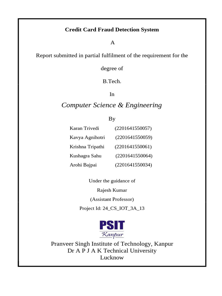 ProjectReport-24 CS IOT 3A 13 (Final) 2 | PDF | Computer Security ...