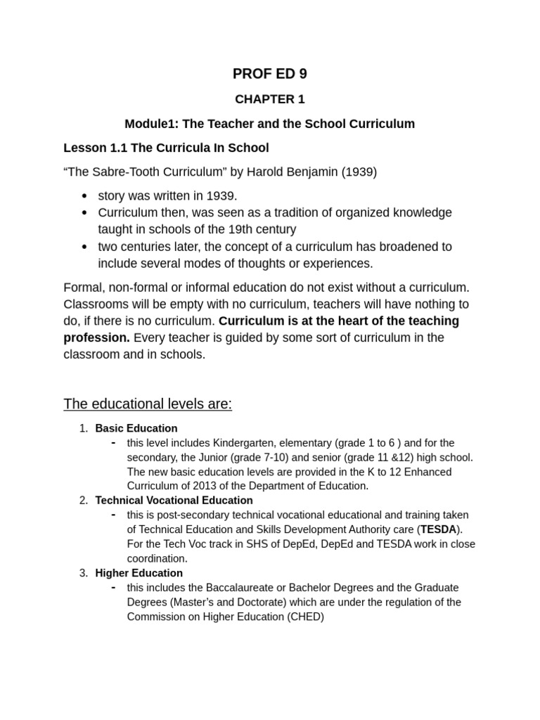 Understanding School Curriculum Types | PDF | Curriculum | Learning