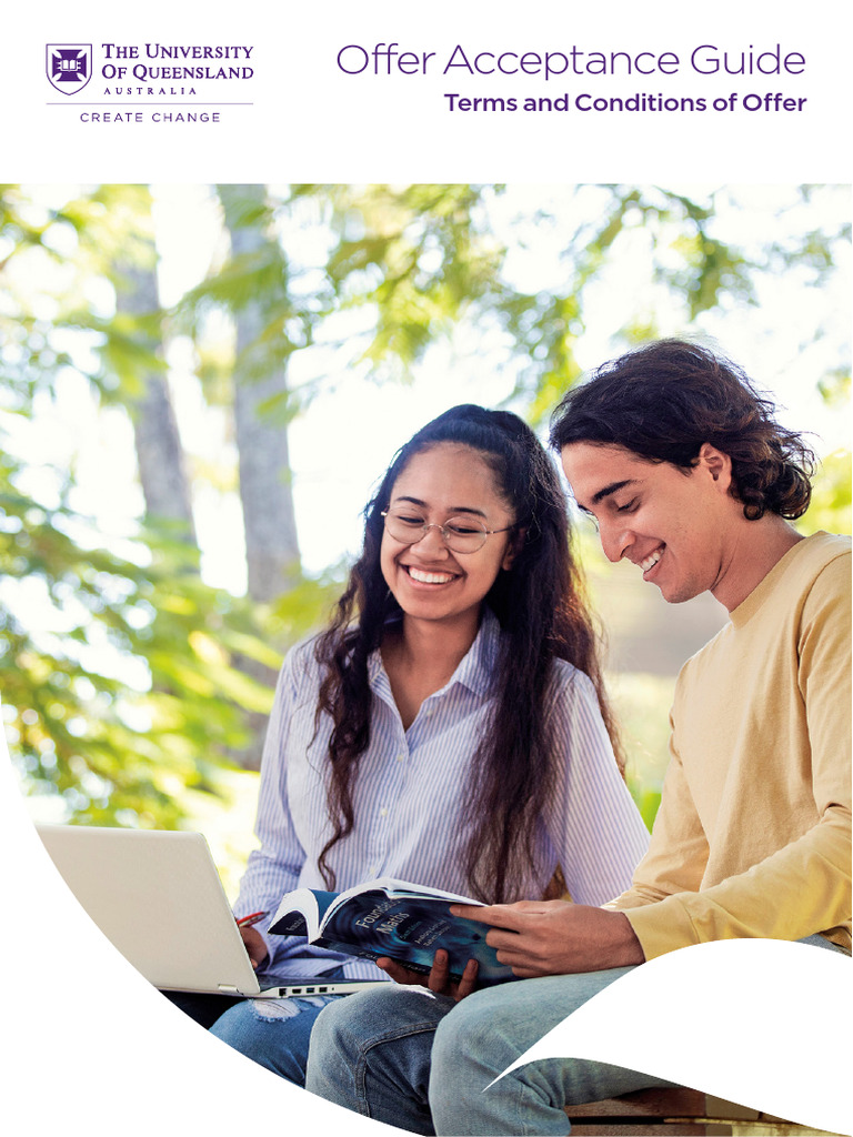 UQ Offer Acceptance Guide | PDF | Fee