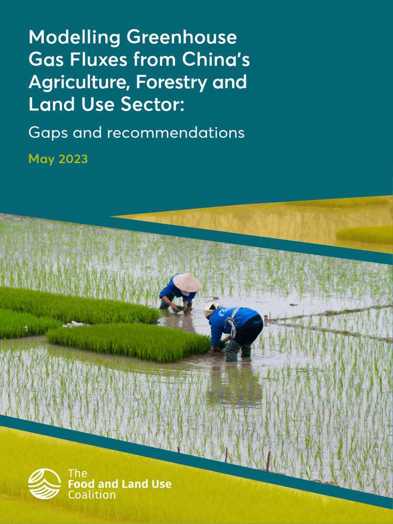 Modelling Greenhouse Gas Fluxes From Chinas Agriculture Forestry And