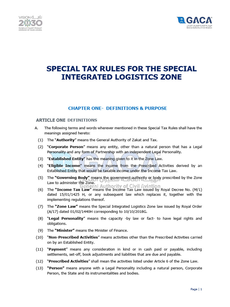 ILBZ+Tax+Rules+ اللائحة+الضريبية | PDF | Taxation In The United States ...