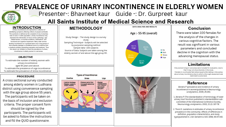Elderly Rural Women & Incontinence Study | PDF | Urinary Incontinence ...