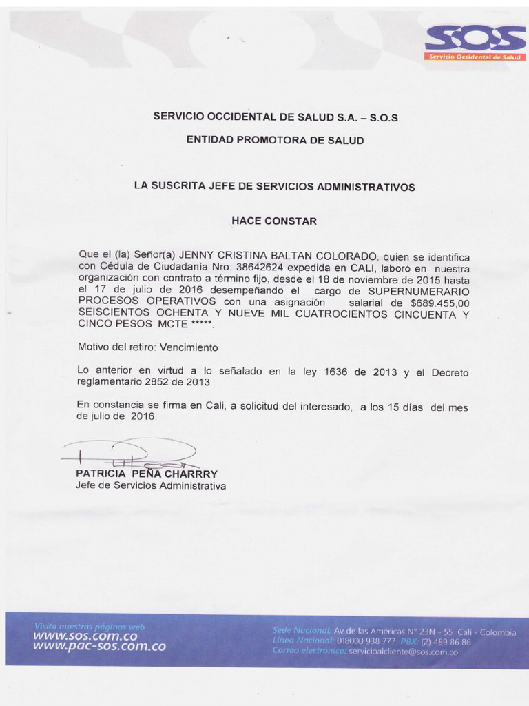 Sos | PDF