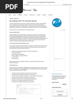 P6 Schedule Reporting Filters Guide | PDF | Software | Computing