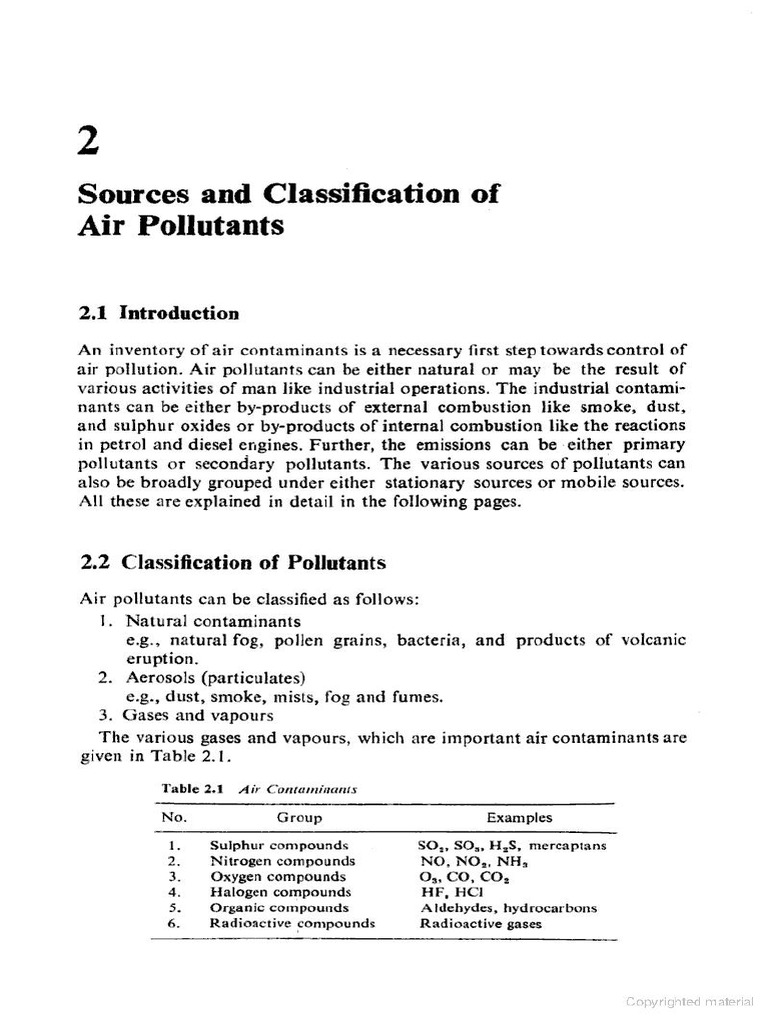 2.2 Air Pollution | PDF