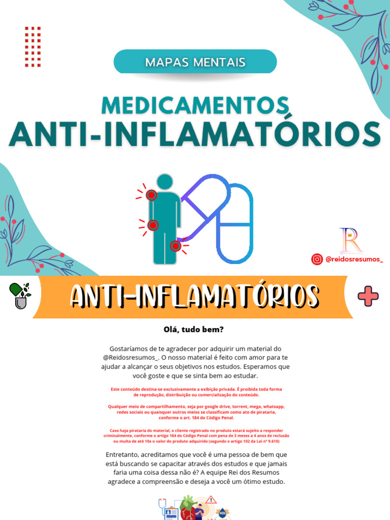 Guia Completo de Anti-inflamatórios | PDF | Aspirina | Anti ...