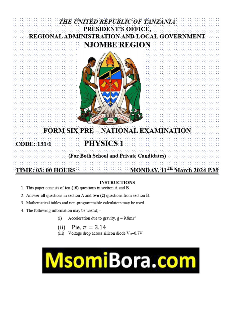 Physics 1 - Exam N Answers | PDF | Operational Amplifier | Amplifier
