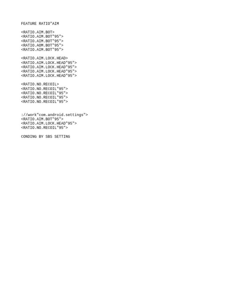 Settings - settINGS 95% | PDF