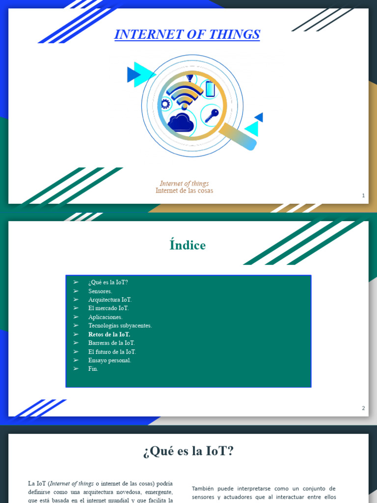 Guía Completa sobre Internet de las Cosas | PDF | Internet de las Cosas ...
