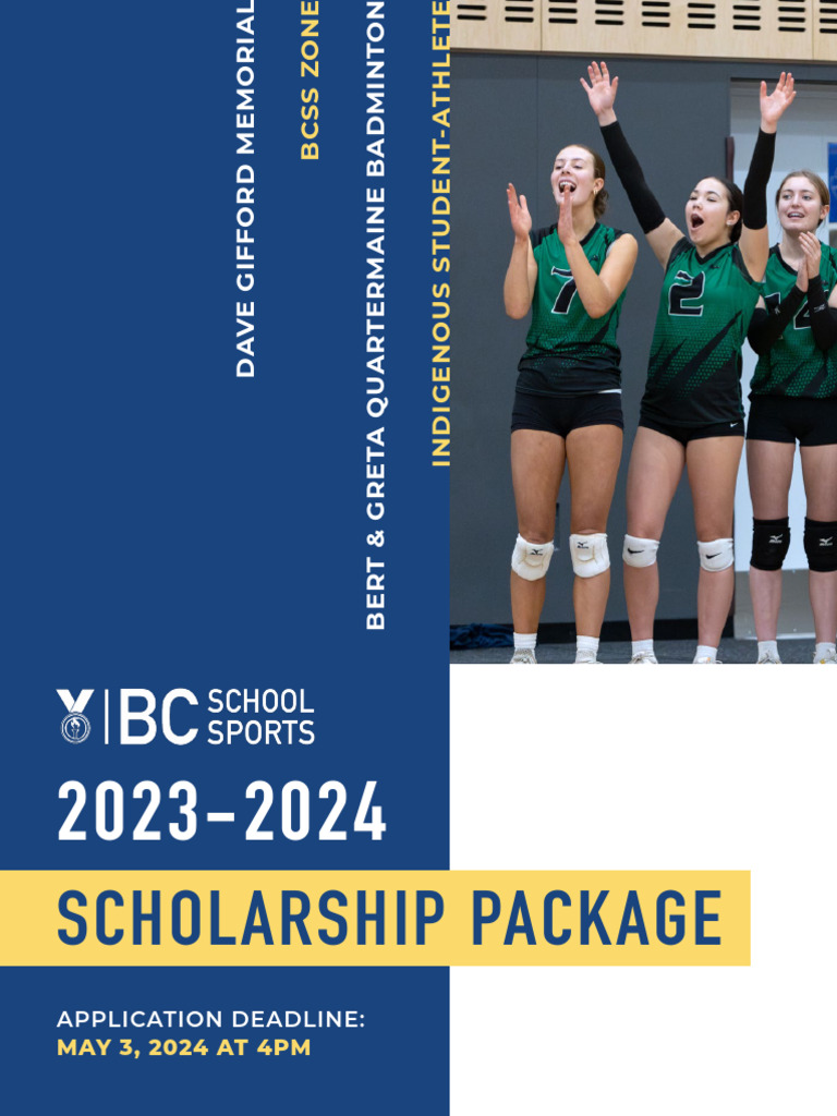 BCSS Scholarships for Student-Athletes 2024 | PDF