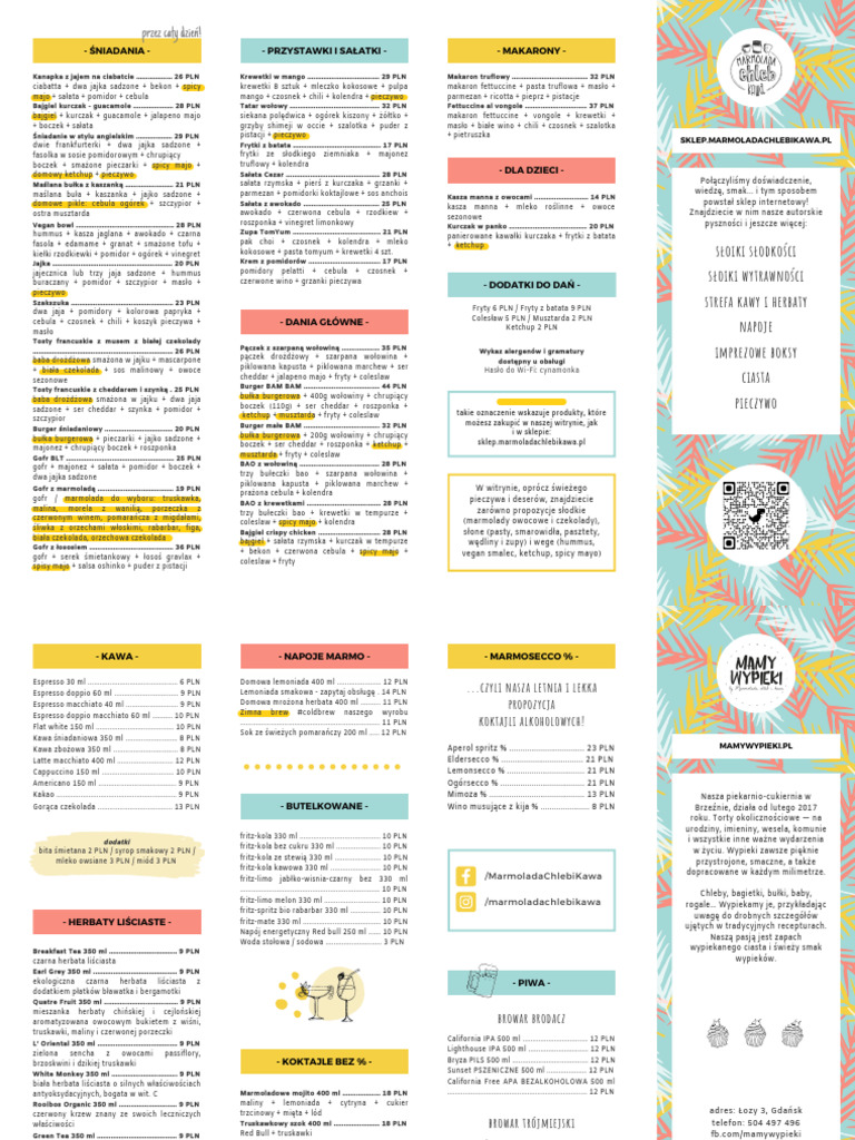 MCK Menu Mniam | PDF